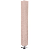 SalesFever Stehleuchte 120 cm eckig | Lampenschirm Kunststoff mit