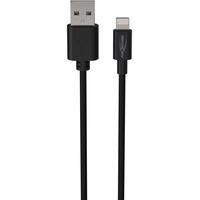Ansmann 1700-0131 Lightning-Kabel 1 m Schwarz