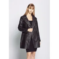JCC Ledermantel MPJ-380 in schwarz | Gr.: 36