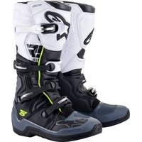 Alpinestars Tech 5 Stiefel - Schwarz/Dunkelgrau/Weiß - 11 US