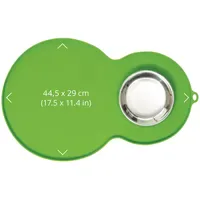 Catit Silikonmatte Erdnuss - 46 x 29 cm grün