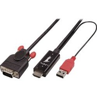 Lindy HDMI / VGA Adapterkabel HDMI-A Stecker, VGA 15pol.