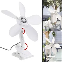 Sichler Haushaltsgeräte Tisch-Ventilator mit Befestigungs-Clip, 11 Watt, Ø 34