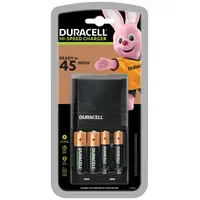 Duracell CEF27 Rundzellen-Ladegerät NiMH Micro (AAA), Mignon (AA)