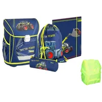 Spirit Schulranzen Set "TRACTOR" COOL 5teilig - Blau