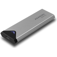 AXAGON M.2 Festplattengehäuse, silber, M.2 PCIe, USB-C 3.1 EEM2-UG2