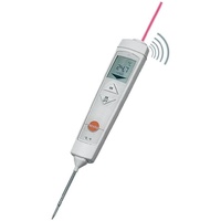 TESTO 826-T4 Infrarot- und Kerntemperatur-Lebensmittelthermometer weiß