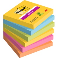 Post-it Post-it® Super Sticky Carnival Haftnotizen extrastark 6546SR farbsortiert,