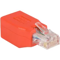 Startech StarTech.com Cat6 Crossover Adapter, RJ-45, RJ-45, Rot -