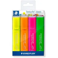 Staedtler 364 P WP4, 4 Stück(e), Grün, Orange, Gelb,