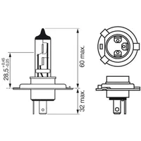Bosch 1 987 302 041 Glühlampe, Hauptscheinwerfer