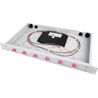 Telegärtner Spleißbox bestückt TNSB-Be-6LCD-50-OM5