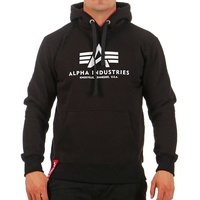 Alpha Industries Basic Kapuzenpullover Black 2XL
