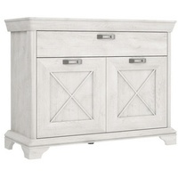 Forte Kashmir Kommode mit 2 Türen und 1 Schublade,