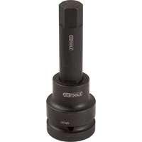 KS Tools 1" Kraft-Bit-Stecknuss Innensechskant, lang, 19mm