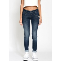 Gang Skinny-fit-Jeans »94NENA« mit modischer Waschung GANG dark indigo