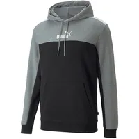 Puma Ess+ Block Kapuzenpullover Black M