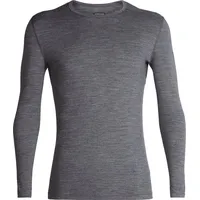 Icebreaker 200 Oasis Merino Langarm-baselayer - Gritstone Heather -