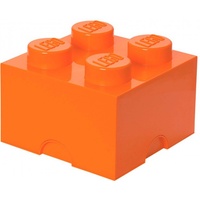 Room Copenhagen Spielzeugaufbewahrung, Storage Brick 4 orange, 18 x