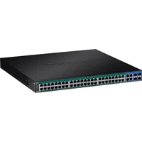 TRENDNET TPE Rackmount Gigabit Smart Switch, 48x RJ-45, 4x