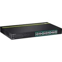 TRENDNET TPE-TG240G (24 Ports), Netzwerk Switch Schwarz