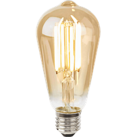 Nedis SmartLife LED-Lampe Warmweiß 7 W WiFi, Filament