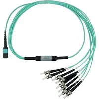 CBO LWL MPO/4xST Breakout Kabel OM3 5 Meter, Transceiver,