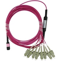 CBO LWL MTP/4xSC Breakout Kabel OM4 1 Meter, Transceiver,