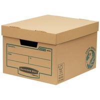 Bankers Box Fellowes 4472401 Karton braun 32,6 x 39,6