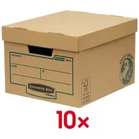 Bankers Box Archivboxen Earth Series A4 Braun 10 St.
