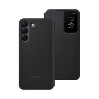 Samsung Clear View Cover Galaxy S22 Schwarz