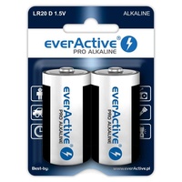 Everactive Pro Alkaline, LR20 D Alkali