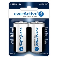 Everactive Pro Alkaline, Mono LR20 R20 1.5V, höchster Leistung,
