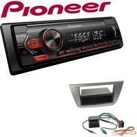 Pioneer 1-DIN Autoradio USB AUX Android Einbauset für Seat