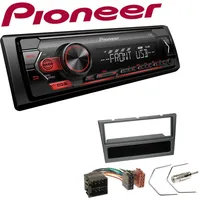 Pioneer 1-DIN Autoradio USB AUX Android Set für Opel