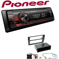 Pioneer 1-DIN Autoradio USB AUX Android Einbauset für Audi