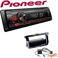 Pioneer 1-DIN Autoradio USB AUX Android für Volkswagen VW