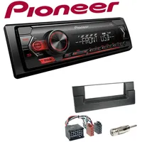 Pioneer 1-DIN Autoradio USB AUX Android Einbauset für BMW