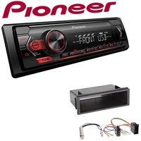Pioneer 1-DIN Autoradio USB AUX Android Einbauset für Volkswagen