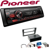 Pioneer 1-DIN Autoradio USB AUX Android Set für Audi