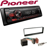 Pioneer 1-DIN Autoradio USB AUX Android Einbauset für Alfa