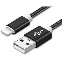 Reekin Ladekabel für Iphone (USB-Lightning) - 1x Apple Lightning-Stecker]