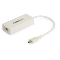 Startech StarTech.com USB-C Ethernet Adapter with Extra USB Port