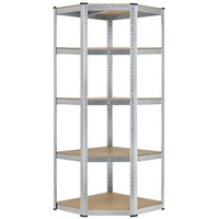 Juskys Eckregal Corner Basic 180 x 70 x 40-70