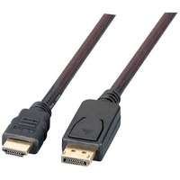 EFB-Elektronik EFB DisplayPort/HDMI Kabel FullHD A-A St-St, 2m, schwarz