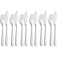 WMF Vision Fischbesteck-Set, 12-teilig, Cromargan protect®