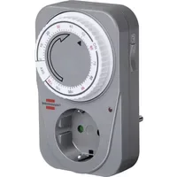 Brennenstuhl 1506590 Steckdosen-Timer analog Tagesprogramm 1 120 min 3680W