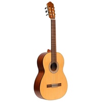 Stagg SCL70 Klassische Gitarre mit Fichtendecke, Naturfarbe