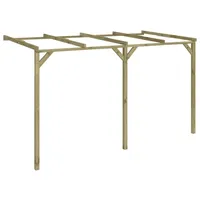 VidaXL Pergola 2 x 4 x 2,2 m braun