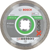 Bosch X-LOCK Standard for Ceramic Diamanttrennscheibe 125x1.6mm, 1er-Pack (2608615138)